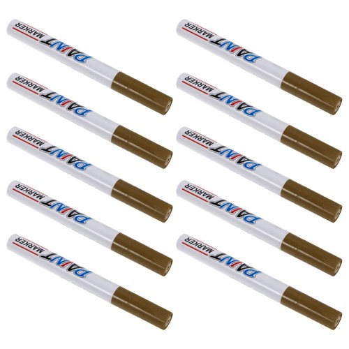 10pcs gold paint marker for - gold,