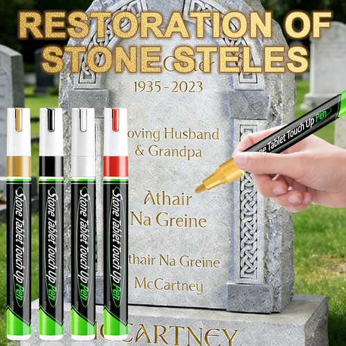 Waterproof stone touch - stone, touch-up