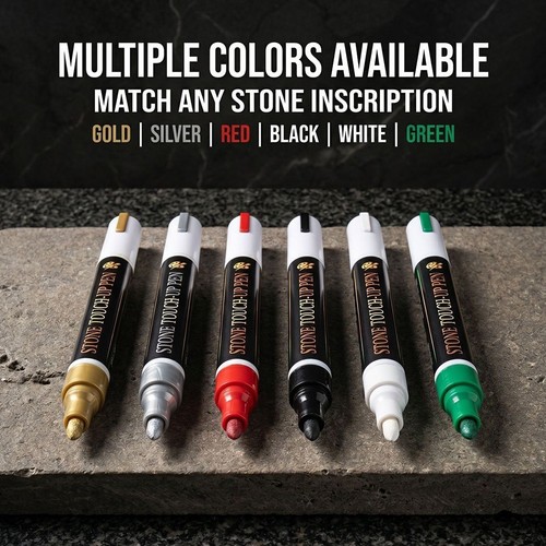Stone repair paint pen for - stone,